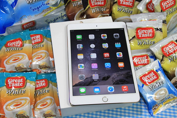 media giveaway raffle - my prize iPad mini 3