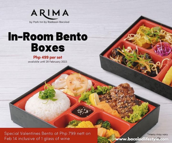 Park Inn Arima Restaurant In-Room Bento Boxes