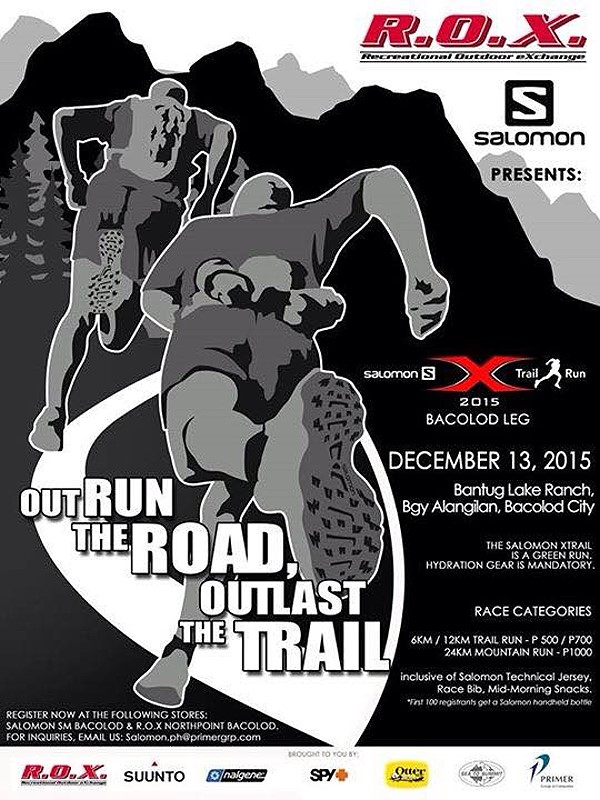 Salomon Xtrail Run 2015 Bacolod poster