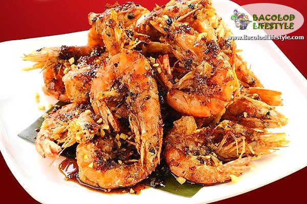 Stan’s Black Pepper Shrimp at Choobi Choobi Bacolod